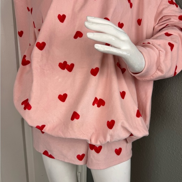 Carter’s 2 Piece Fleece Pink Heart Print Pajamas Size XL. #001L - Picture 7 of 14